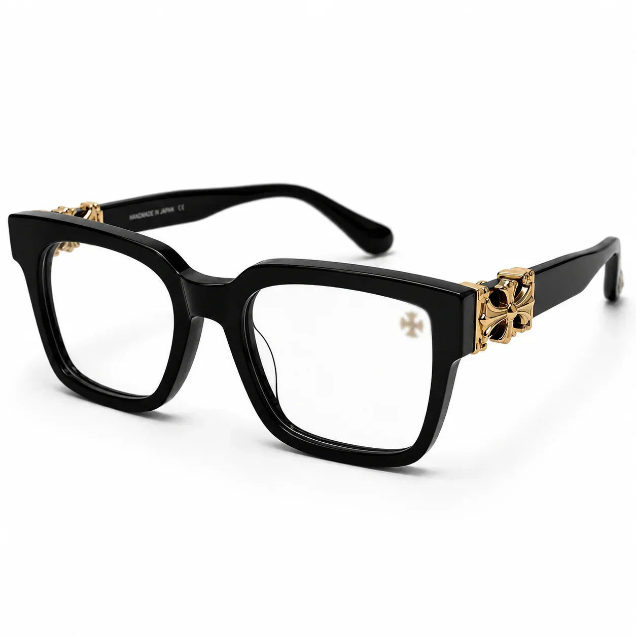 Black Chr0me Glasses